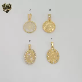 (1-2244) Gold Laminate Pendants - BGF