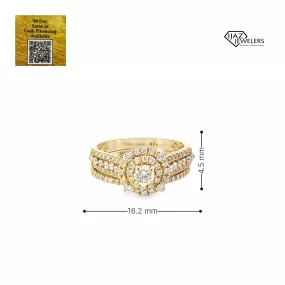 14K Gold 1.23  CTW Diamond Ladies Ring