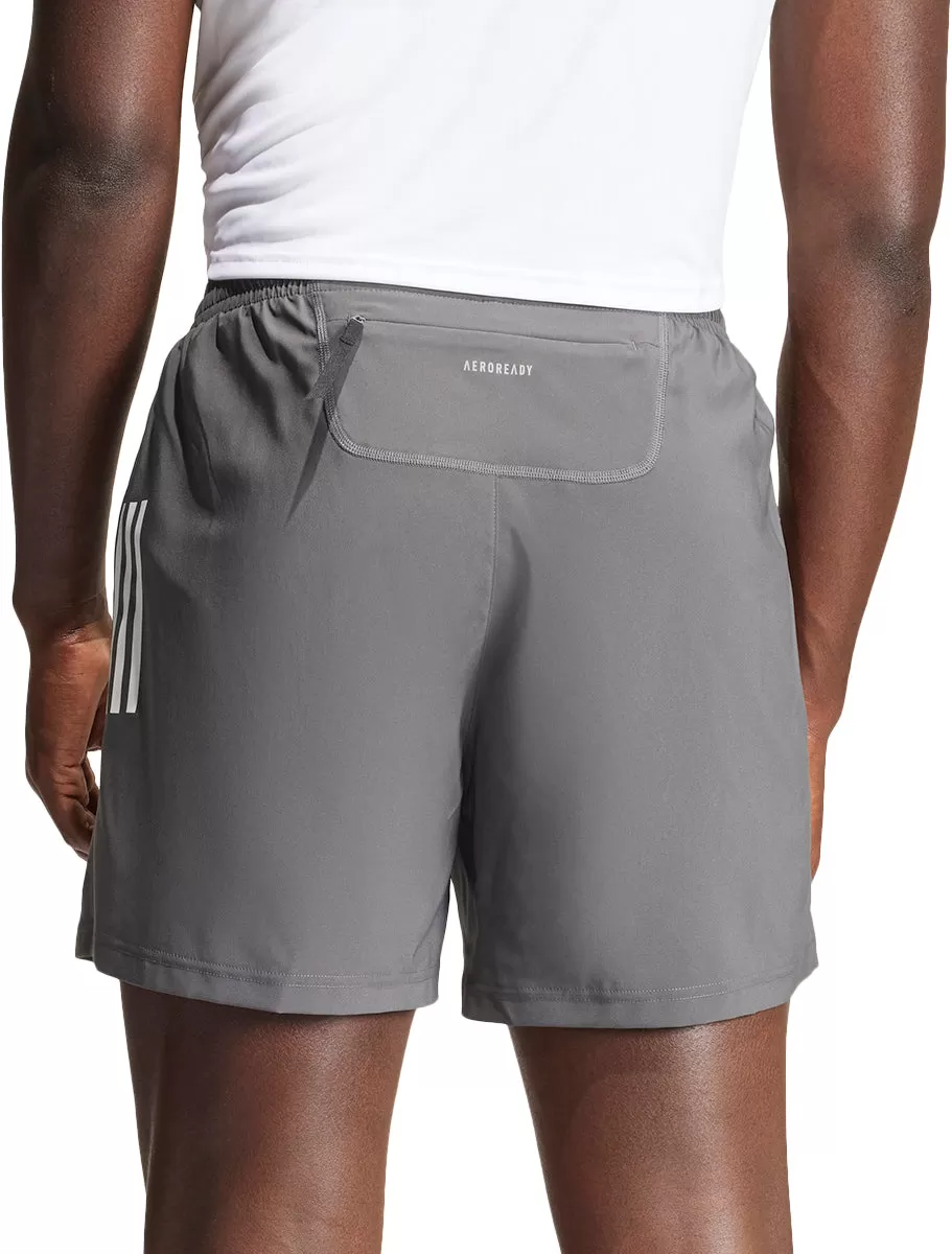 adidas Own The Run 7 Inch Mens Running Shorts - Grey