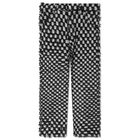 Curfew Checker Work Pants - Black