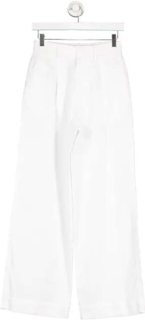 EVERLANE White Wide Leg Trousers W24