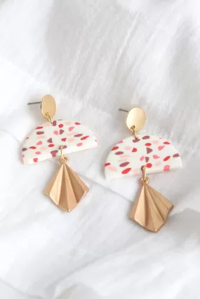 KENDALL EARRINGS -TERRAZZO