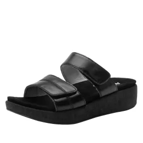 Mena Black Sandal