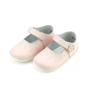 Mia Scalloped Leather Mary Jane (Baby)