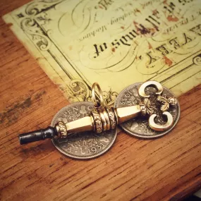 Ornamental Early Victorian Watch Key