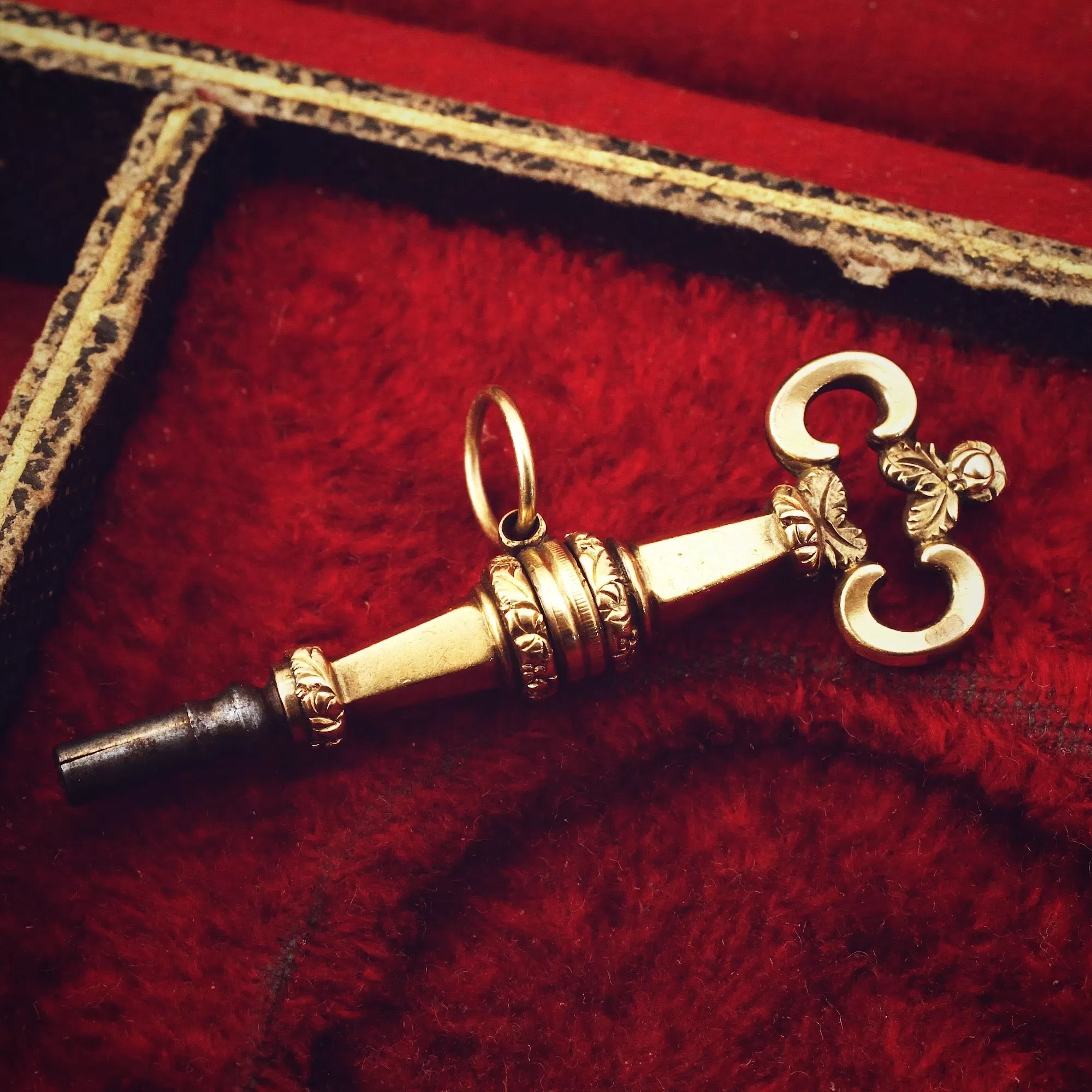 Ornamental Early Victorian Watch Key