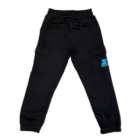 Starter Boys' fleece sports trousers 1105 UB ST black