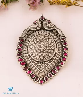 The Vyoma Silver Pendant (Oxidised)