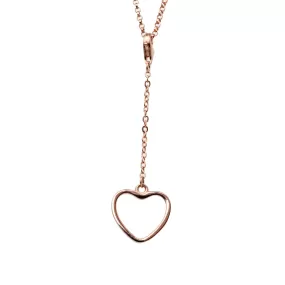 Threader Open Heart Pendant - Sale